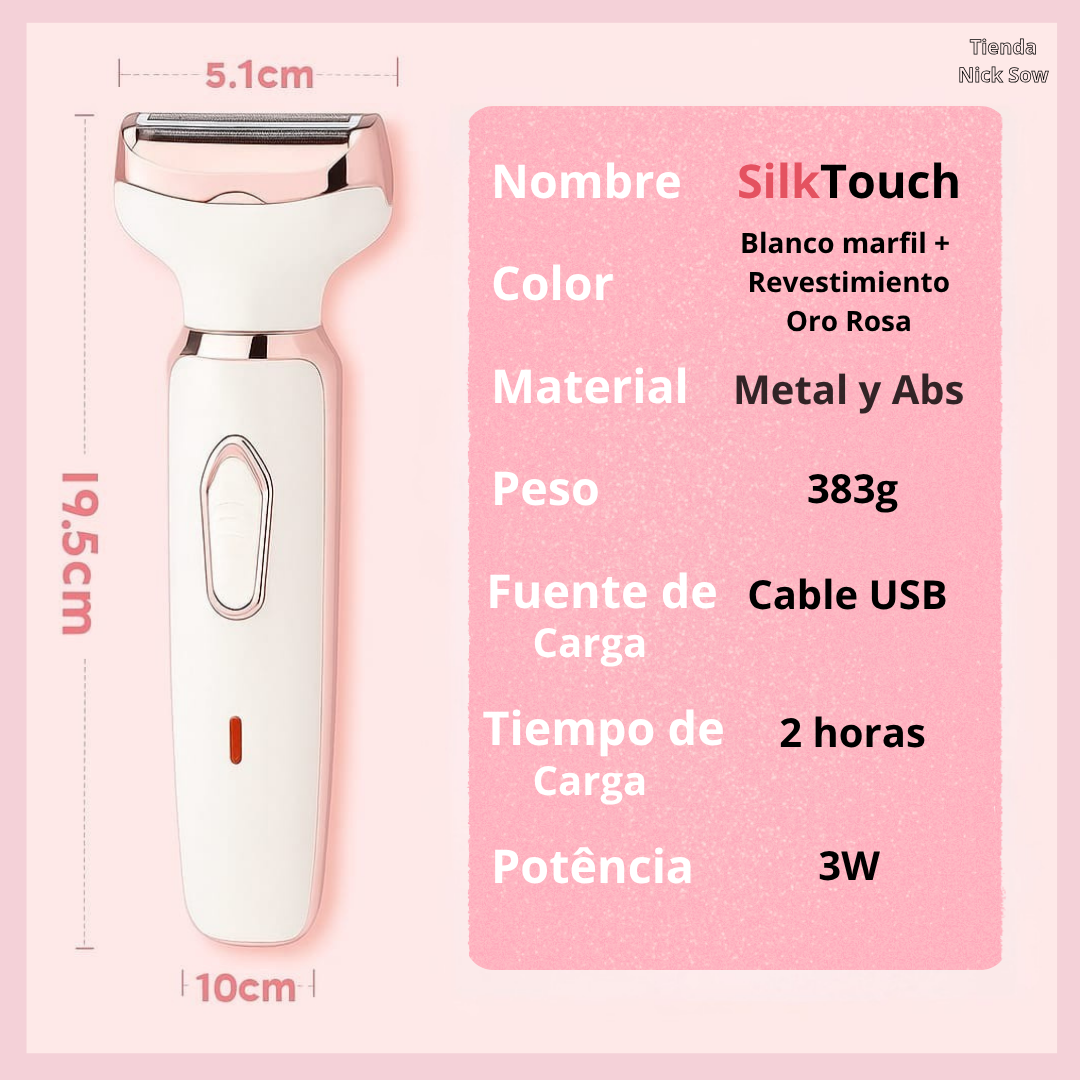 SILKTOUCH 4 en 1 – Tu secreto para una piel suave, perfecta y sin dolor