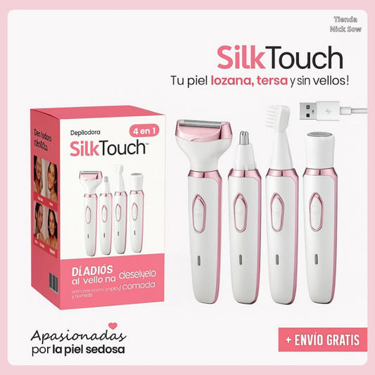 SILKTOUCH 4 en 1 – Tu secreto para una piel suave, perfecta y sin dolor