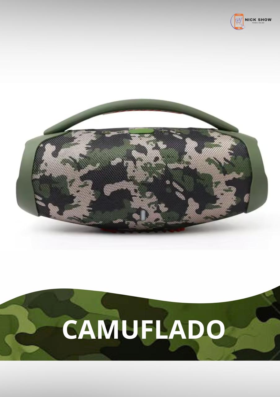 JBL BOMBOX 3M - ¡Potencia total y bajos impactantes para hacer vibrar cualquier momento!