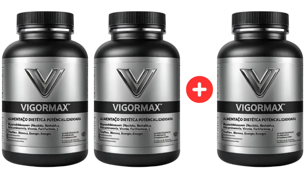 VIGOR MAX - 3 UNIDADES