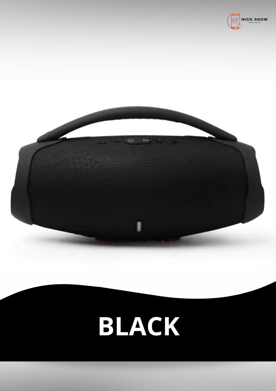 JBL BOMBOX 3M - ¡Potencia total y bajos impactantes para hacer vibrar cualquier momento!